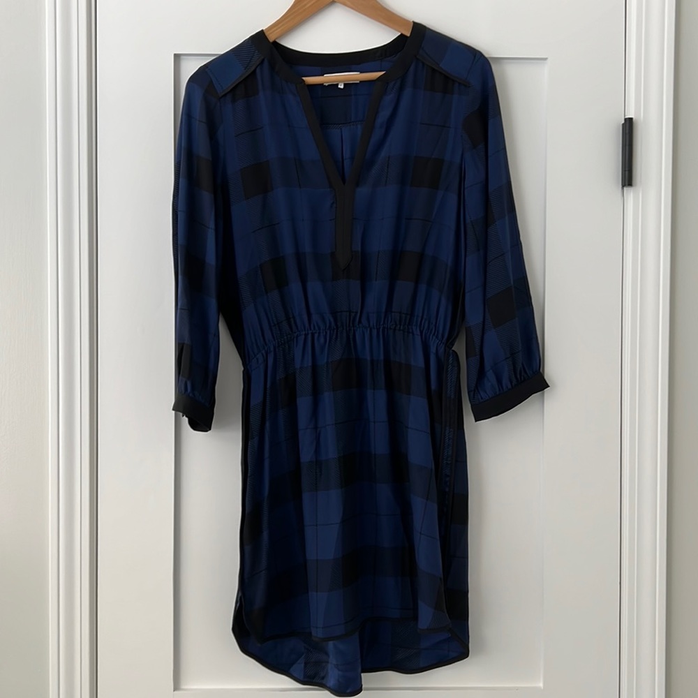 Parker Plaid Mallory Dress